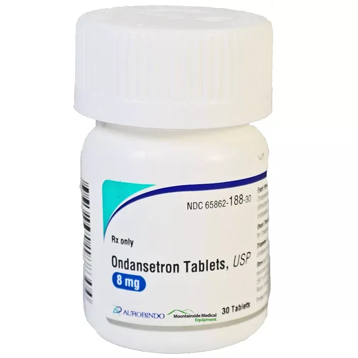 Ondansetron 8 mg Tablets by Aurobindo Pharma 30 Count (Rx)