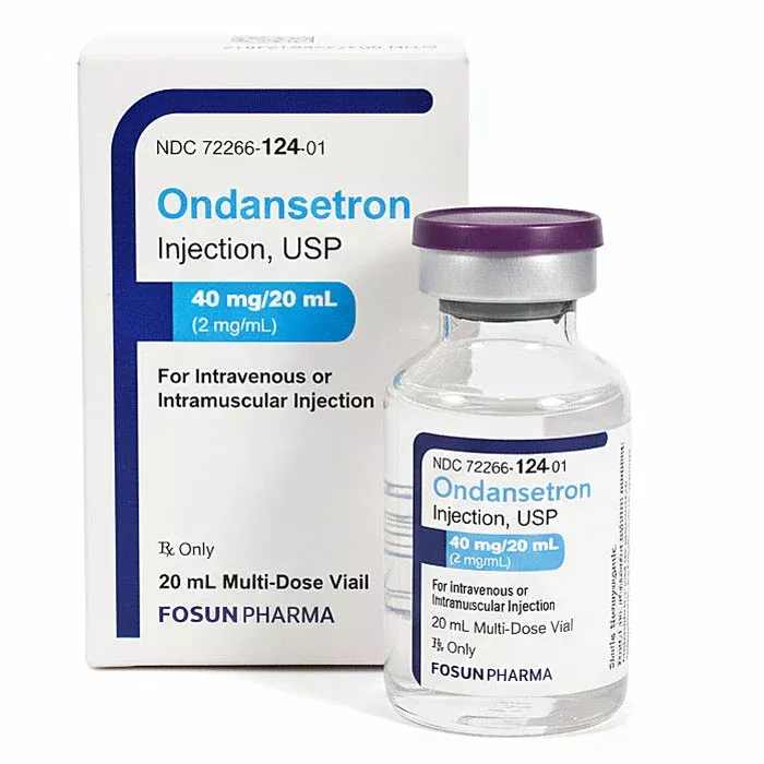 Ondansetron Injection 40 mg /20 mL (2mg/mL) Multiple Dose Vial 20 mL (Rx)