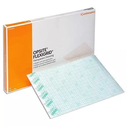 Opsite Flexigrid Transparent Dressing