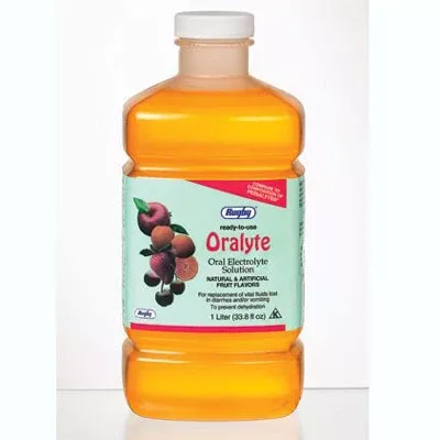 Oralyte Oral Electrolyte Solution Mixed Fruit Flavor 33 oz