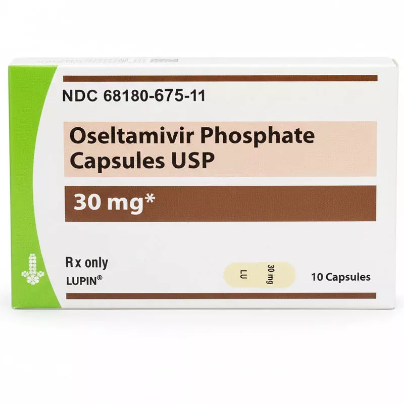 Oseltamivir Phosphate 30 mg Capsules (Generic Tamiflu) influenza Treatment (Rx)