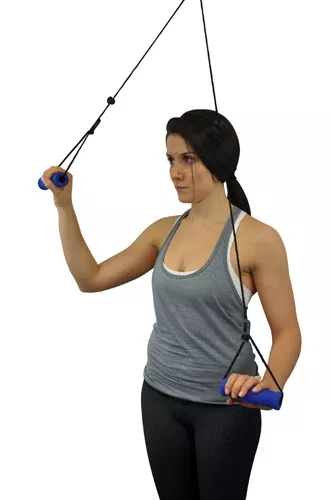 Overdoor Shoulder Pulley With StrapsBlue Jay Brand