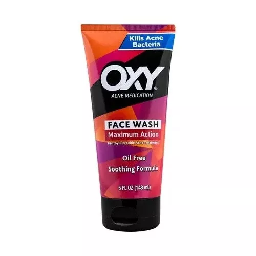 Oxy Acne Medication Maximum Action Face Wash