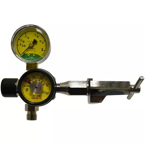 Oxygen Regulator1/16 - 1 LPM CGA-870 Yoke
