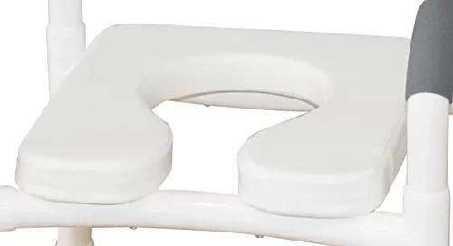 Padded Seat for the MJM Shower ChairElongatedOpen Front