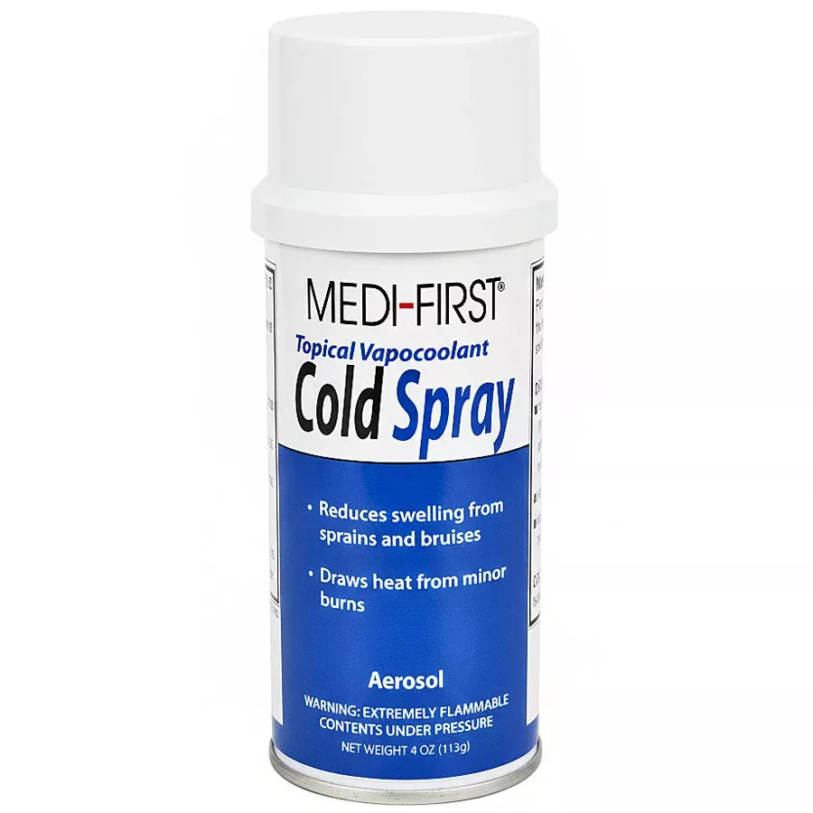 Pain Ease Cold Topical Skin Refrigerant Spray 4 oz by Medi-First