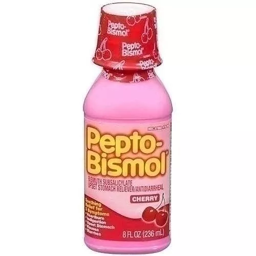 Pepto Bismol Cherry Flavored Liquid 8 oz
