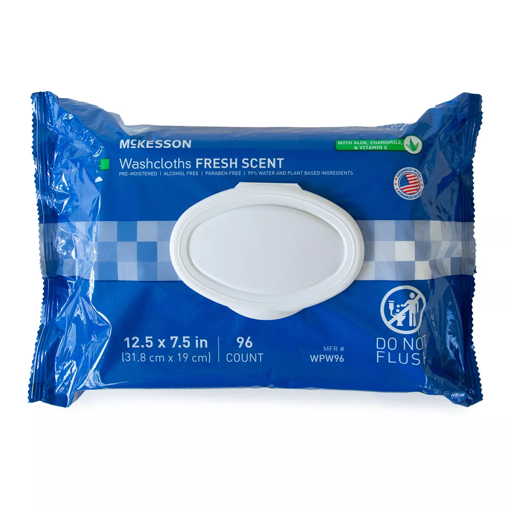 Personal Cleansing Wipe McKesson Soft Pack Scented