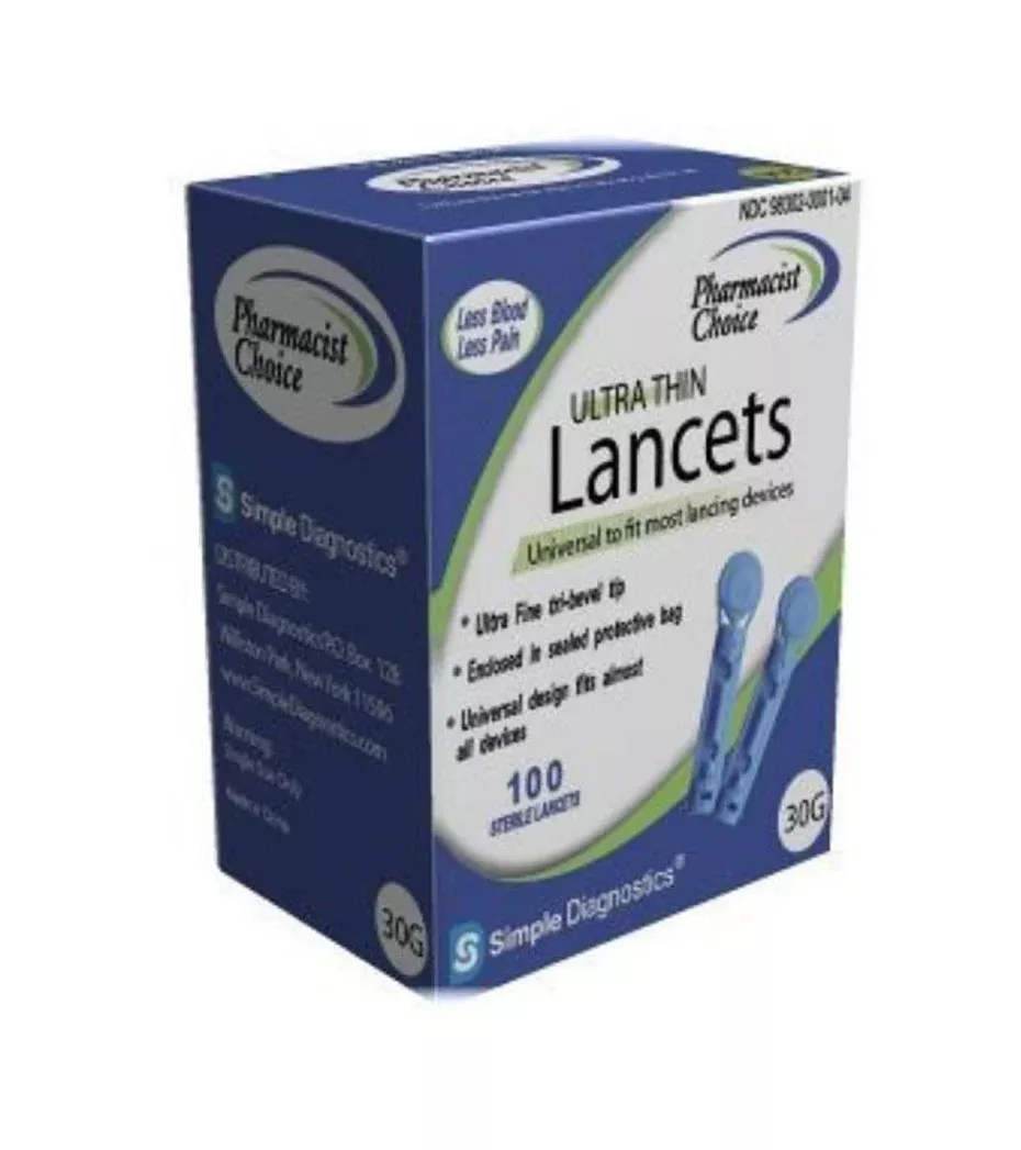 PharmacistChoice Twist Lancets 31G – 100 Count