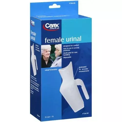 Plastic Female Urinal by Carex