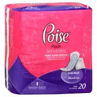 Poise Pads Bladder Protection, Moderate 20/Bag