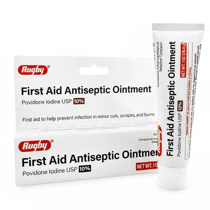 Povidone Iodine Ointment 10% First Aid Antiseptic
