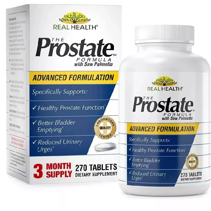 Prostate Formula Health Supplement with Saw Palmetto, 270 Count
