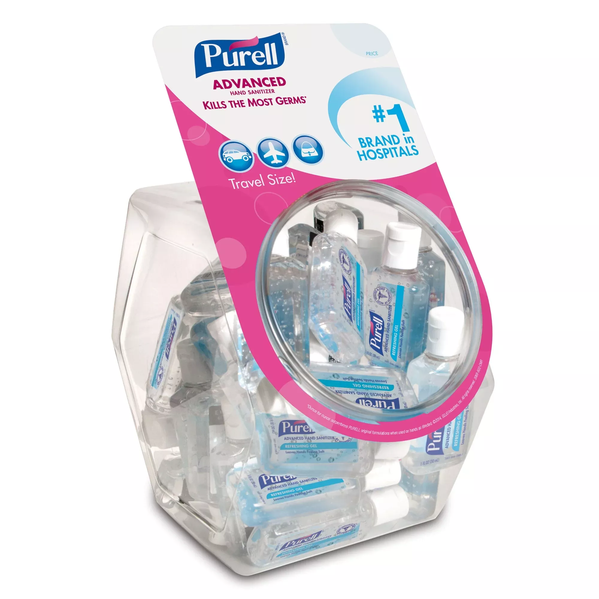 Purell Advanced Hand Sanitizer Gel 1 oz. – 36 Count Display Bowl