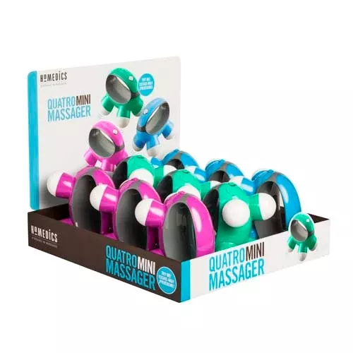 Quatro Mini Massager(9 pc) Countertop Display(NOV-30)