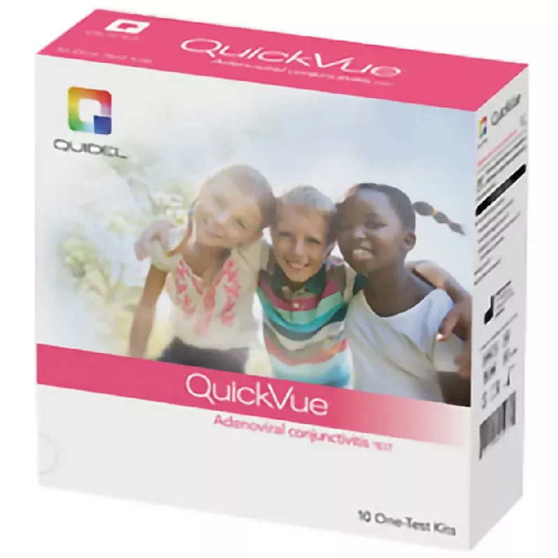 QuickVue Acute Conjunctivitis (Pink Eye) Rapid Test Kit, 10 Tests