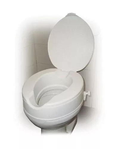 Raised Toilet Seat w/Lid2Savannah-style Retail