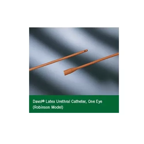 Red Rubber Robinson Catheter with 1 Eye