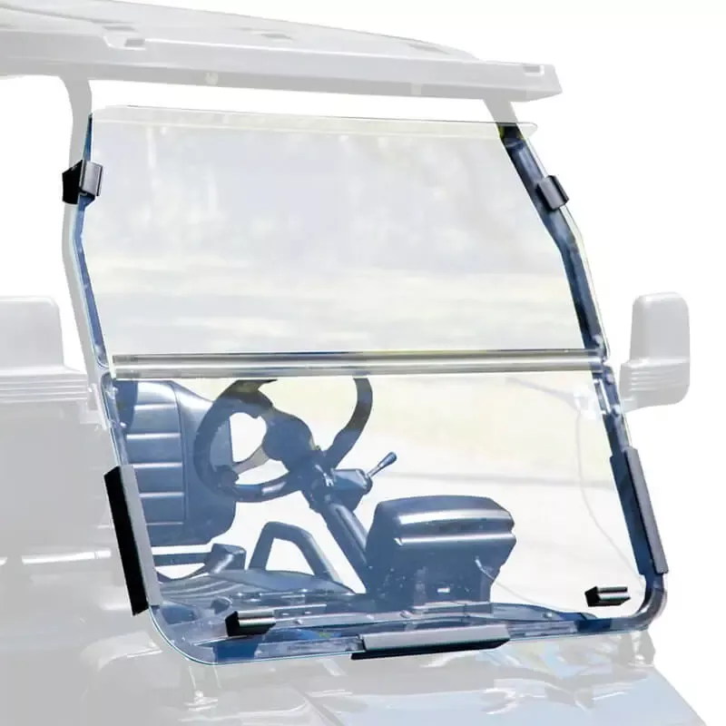 RedDot Clear/Tinted Folding Windshield for Evolution Classic & Forester – 1/4″ or 3/16″