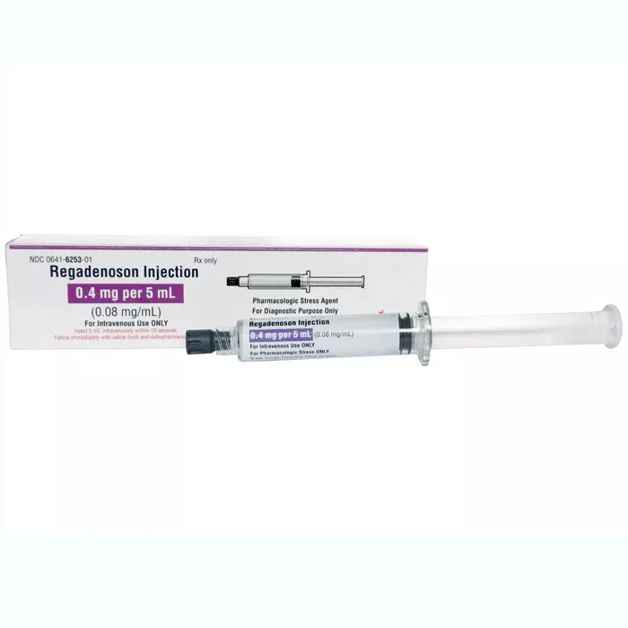 Regadenoson Injection Prefilled Syringe 0.4 mg per 5mL