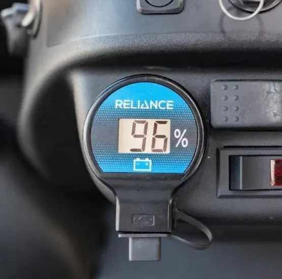 Reliance 36V Solid State Battery Meter & USB Charger
