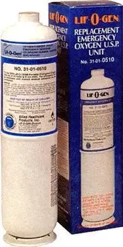 Replacement Oxygen Tank for Allied Healthcare Lif-O-Gen System