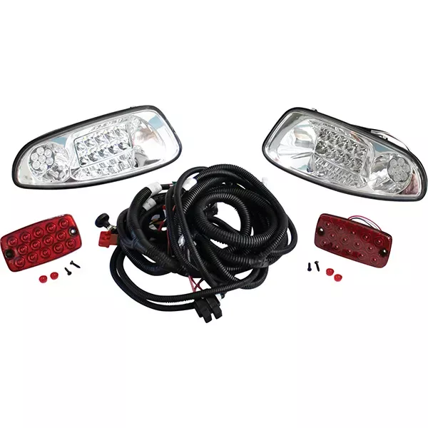 RHOX LED Light Kit for EZGO RXV 2008+ | Plug & Play Headlights & Taillights for DoubleTake Factory Style Body