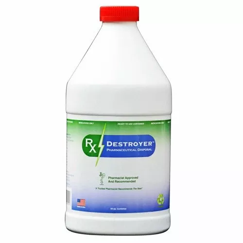 Rx Destroyer Drug Destroyer Disposal System 64 oz