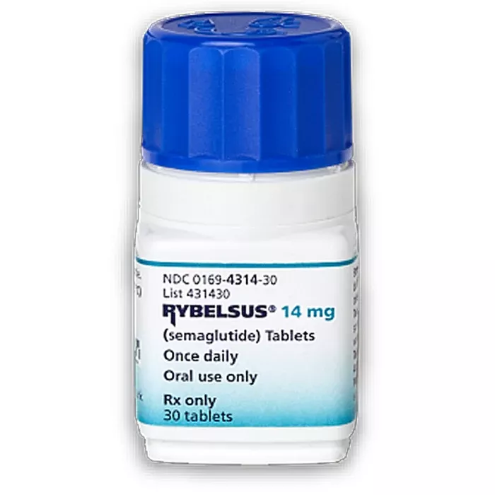 Rybelsus (Semaglutide) Tablets 14 mg, 30 Tablets Per Bottle (RX)