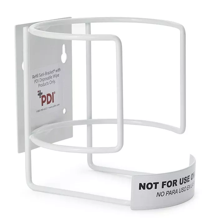 Sani-Bracket for Sani Cloth Wipe Canisters, Wall-Mounted Bracket