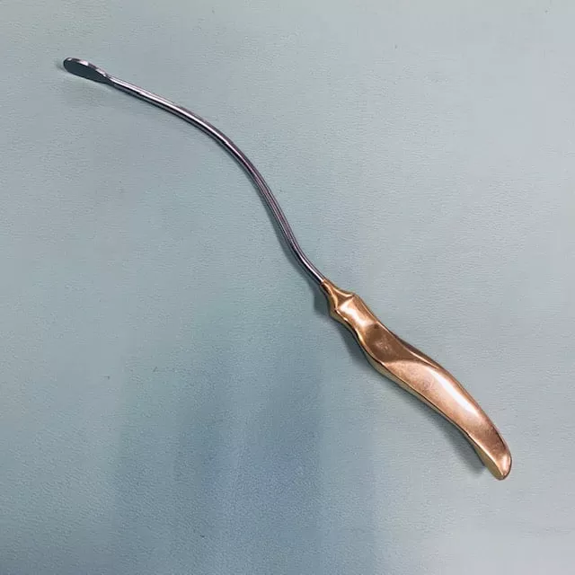 Scalp Periosteal Elevator Curved 12.5 mm Blade (New)