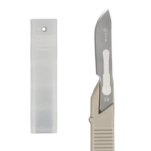 Scalpel #22 Disposable Generic Bx/10w/Safety Guard