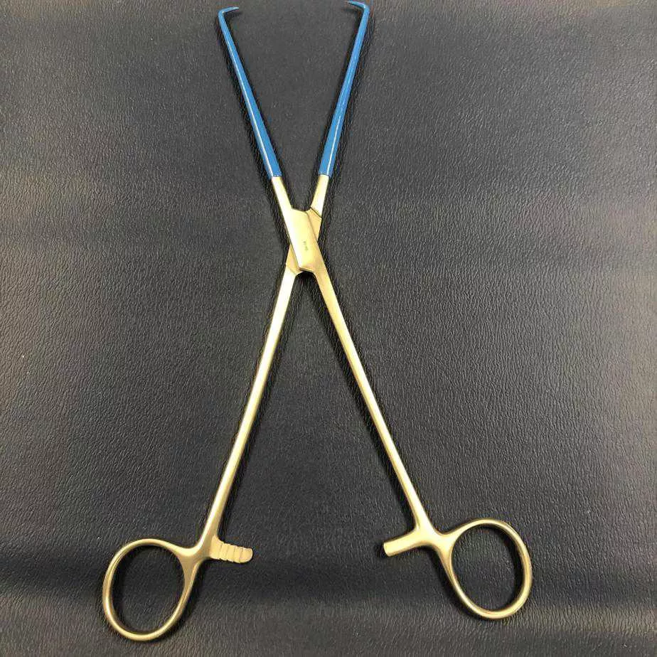 schroeder uterine tenaculum Forceps 10” straight - Insulated
