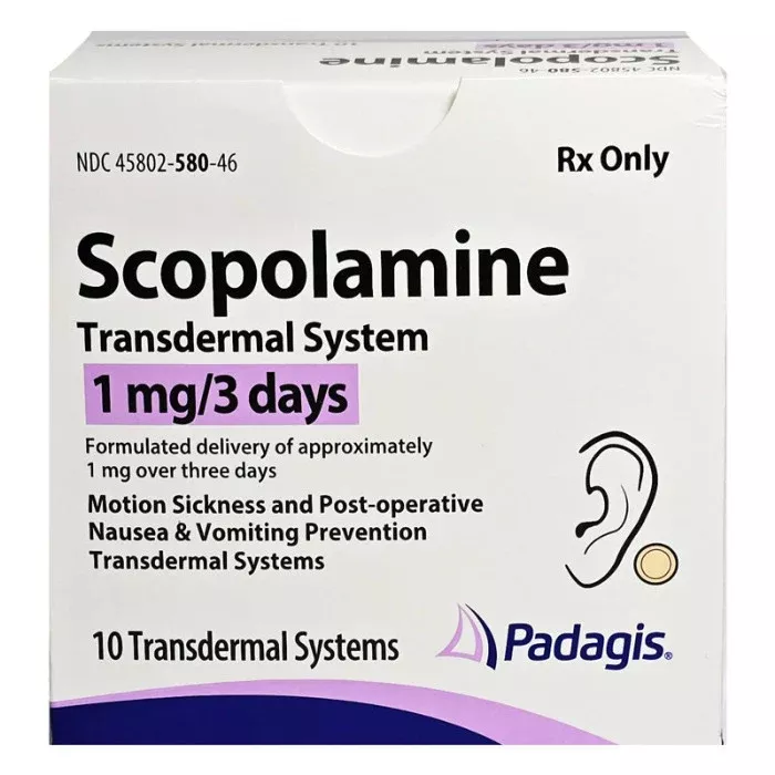 Scopolamine Transdermal System 1 mg/3 days(Rx)
