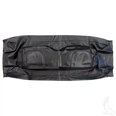 Seat Back Cover, Black, EZGO RXV (2016 – Up)