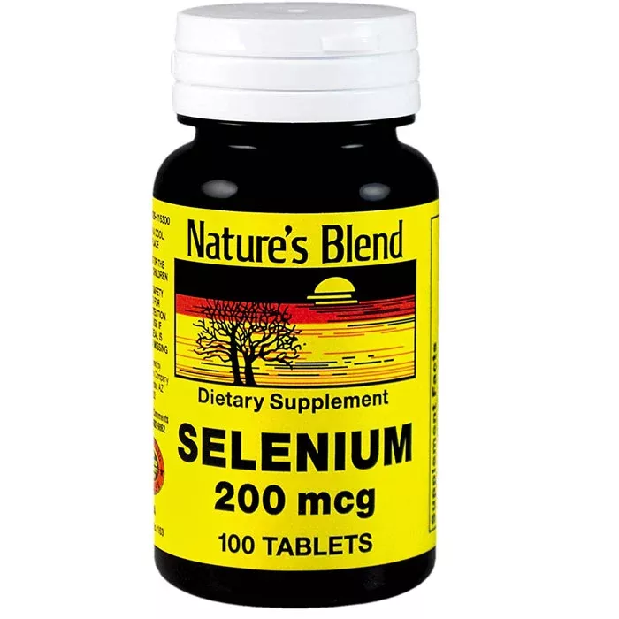 Selenium 200mcg Tablets by Nature's Blend