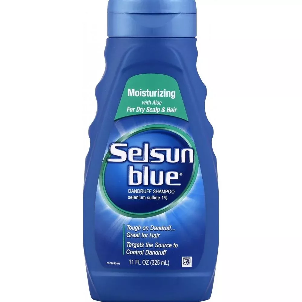 Selsun Blue Mositurizing with Aloe Dandruff Shampoo 11 oz