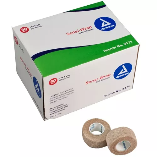 Sensi-Wrap Self Adherent Bndg 1x 5 YdsTan30/cs