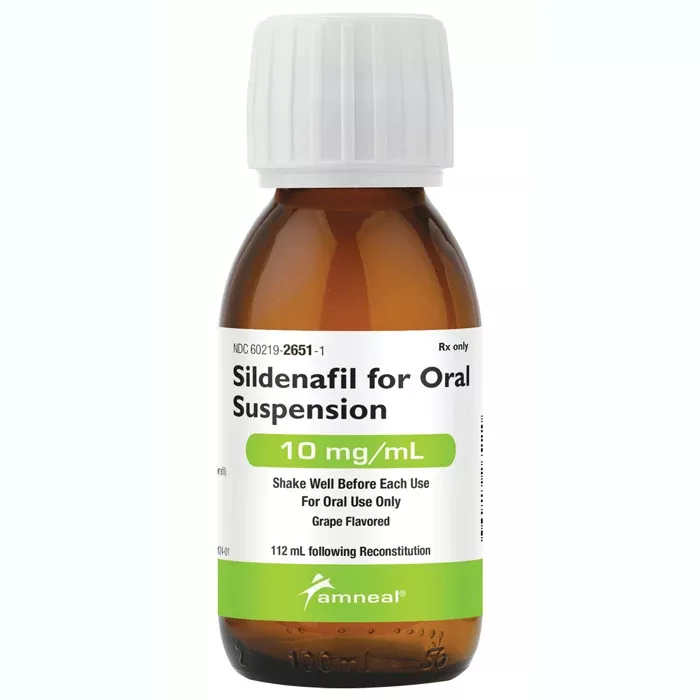 Sildenafil Citrate Oral Solution 10 mg Grape Flavored 112 mL