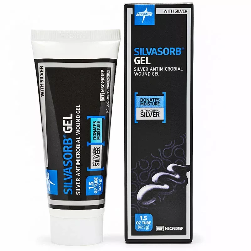 SilvaSorb Antimicrobial Wound Gel 1.5 oz tube