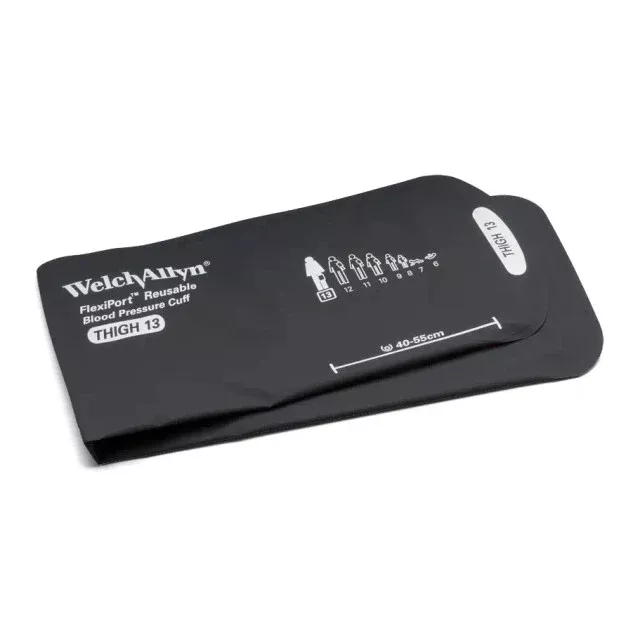 Size-13 Welch Allyn FlexiPort Reusable Blood Pressure Cuff – Thigh