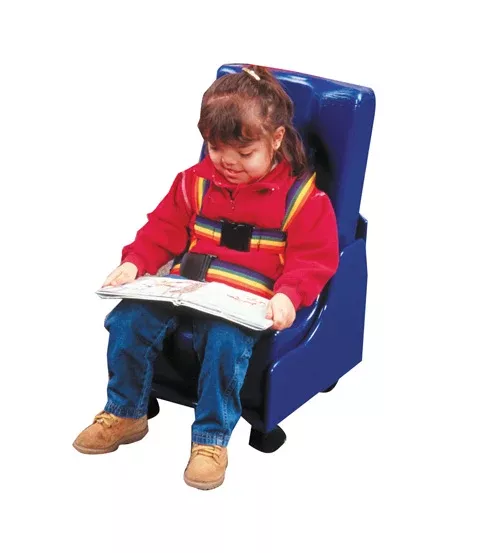 Skillbuildersä 2-piece Mobile Floor SeatX-Lge w/Wood Base
