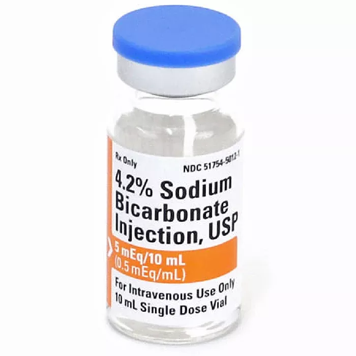Sodium Bicarbonate 4.2% Injection Single-Dose Vials 10 mL x 25/Box (RX)