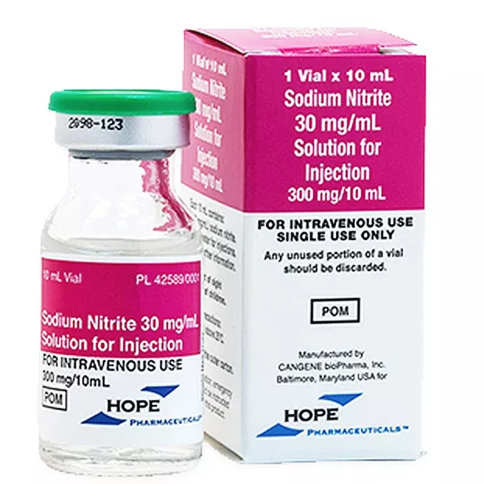 Sodium Nitrite for Injection Single-Dose Vial 10 mL