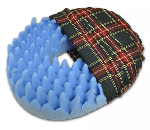 Softeze Ring-Conv Comp Foam 15-3/4 x17-3/4 x4Plaid Cvr