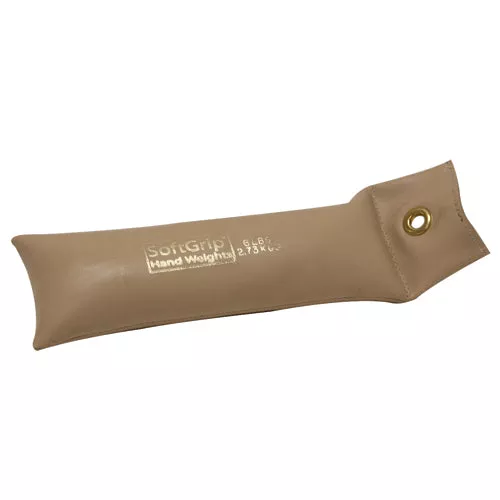 SoftGrip Hand Weight 6 lbTan