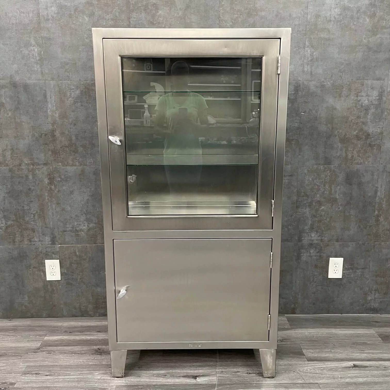 Stainless Steel Medical Supply Cabinet