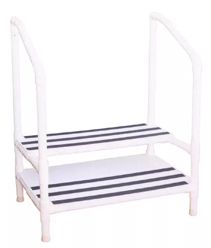 Step StoolMRITwo Steps PVC w/Handrails