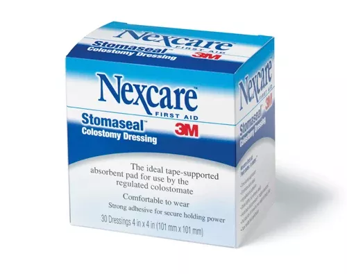 Stomaseal Colostomy Dressing 4x 4 Bx/30Cs/10