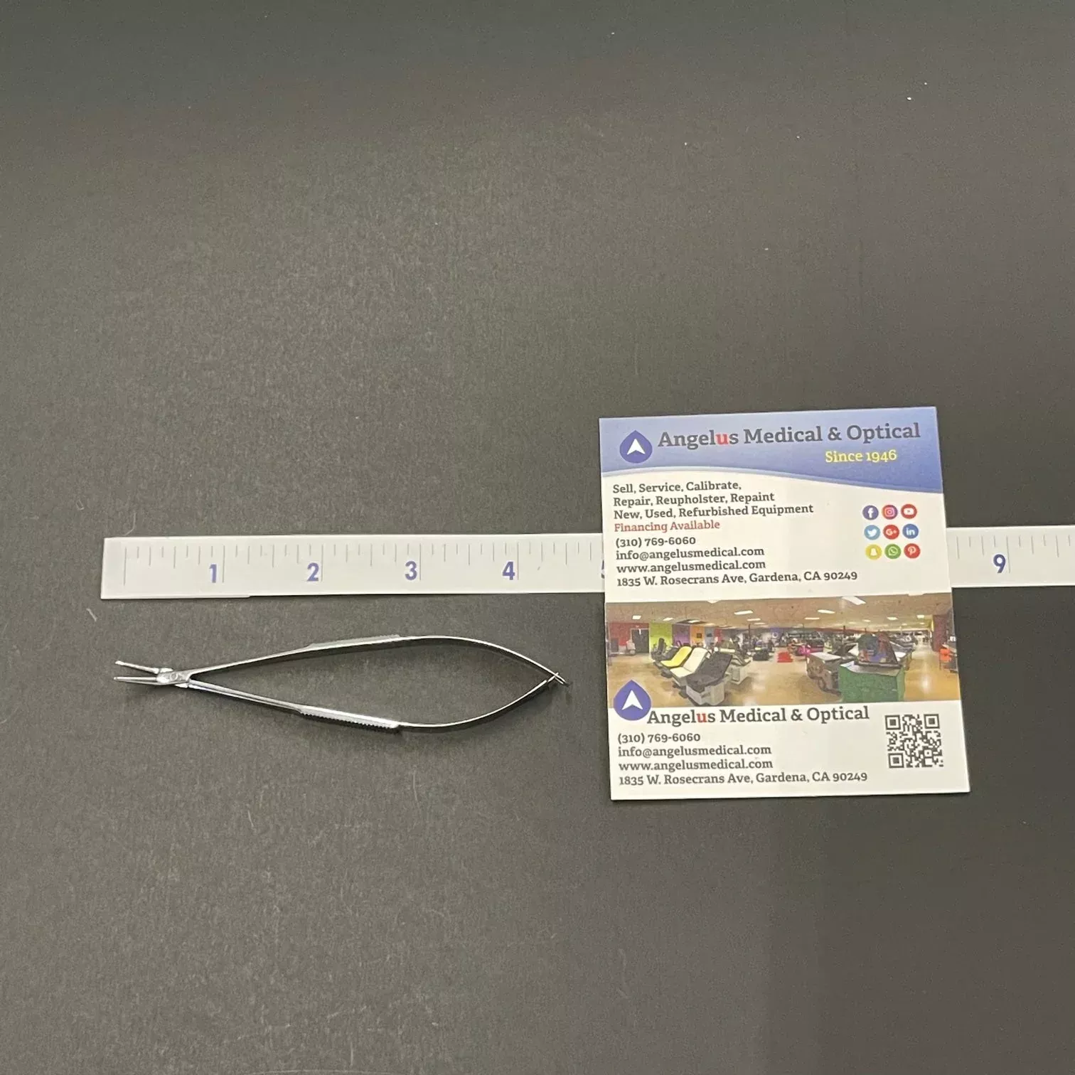Storz E 2176 Surgical Ophthalmic Forceps (Used)